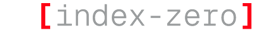 Index Zero Logo